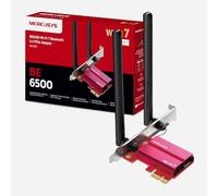 Mercusys TP-Link MA37BE PCIe Adattatore BE6500Mbps Wi-Fi 7 Bluetooth 5.4, WPA3,