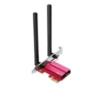 Mercusys TP-Link MA37BE PCIe Adattatore BE6500Mbps Wi-Fi 7 Bluetooth 5.4, WPA3, MU-MIMO, OFDMA, Scheda WiFi PC Fisso, Velocità Tri-Band, Copertura più Ampia, Supporta Windows 11
