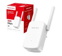 Mercusys TP-Link ME12 Ripetitore WiFi, Velocità Single Band 300 Mbps, Ripetitore WiFi Potente per Casa, 2 Antenne Esterne, Potenzia Copertura, Amplificatore, WPA3-PSK, Easy Setup