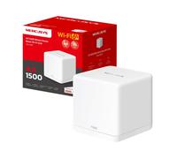 Mercusys TP-Link Router Mesh WiFi 6 AX1500Mbps, 3 Porte Gigabit WAN/LAN, Control