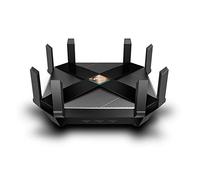 MERCUSYS Wi-Fi 6 Router Archer AX6000, Wi-Fi 802.11ax fino a 5952 Mbps, Porta WAN da 2.5 Gbps, 8 porte LAN Gigabit, 2 USB 3.0, Funziona con Alexa