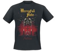 MERCYFUL FATE Melissa (40th Anniversary) Uomo T-Shirt Nero XL 100% Cotone Regular