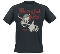 MERCYFUL FATE The Ruler of Earth Uomo T-Shirt Nero S 100% Cotone Regular