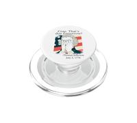 Merda che dovrà domani? Jefferson 3 luglio 1776 Meme divertente PopSockets PopGrip per MagSafe