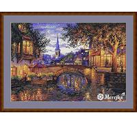 Merejka K-186 - Kit per punto croce, multicolore, 39 x 26,5 cm