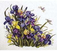 Merejka - Kit per ricamo a punto croce, in cotone, multicolore, 32 x 27 cm