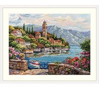 Merejka Kit punto croce Lago di Como