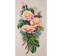 Merejka Kit Punto Croce - Vintage Rose (Aida)