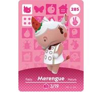 Merengue - Scheda Amiibo Nintendo Animal Crossing Happy Home - 285