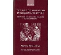 Mererid Puw Davies The Tale of Bluebeard in German Literature (Copertina rigida)