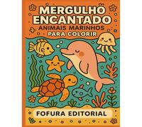 Mergulho Encantado: Animais Marinhos para Colorir