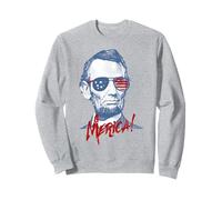 Merica Lincoln - 4th July Veterans or Memorial Day Abe Felpa