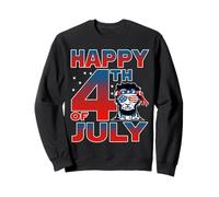Merica Lincoln American Flag Sunglasses Happy 4th of July Felpa