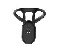 Mericle Ultrasonic Portatile Linfatico Lenitivo Body Shaping Neck Strumento, Ultrasonico Portatile Linfatico Rilievo Neck Strumento, Ridurre Spalla Burden Gobbo Correttore per Uomini Donne (nero)