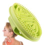 Meridian Brush - Spazzola per il corpo a secco con manico rotondo, trattamento per drenaggio linfatico e cellulite, spazzola massaggiante per il corpo, migliora la circolazione delle donne