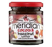 MERIDIAN Cacao & NOCCIOLA BURRO 170g - Pack of 1