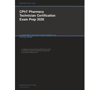 Meridian Certificatio CPhT Pharmacy Technician Certification Exam Pr (Tascabile)