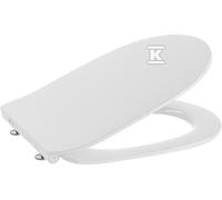 Roca Meridian copriwater a discesa lenta bianco A801D12003