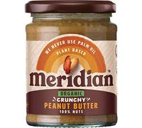 Meridian - Organic Peanut Butter Crunchy 100% - 280g (Pack of 3)