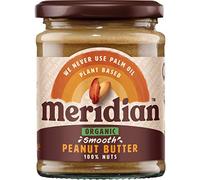 Meridian Organico Liscia Burro Di Arachidi Senza Zuccheri Aggiunti (280g) (Confezione da 6)