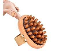 Meridian Pressure Brush, Wood Therapy Massage Tools for Belly Fat, Masajeador Para Celulitis Y Grasa Abdominal De Madera Meridian Dial Bar Tool (1 PCS)