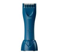 Meridian Rasoio elettrico Plus per uomini e donne | Ideale per la rasatura di parti intime, peli pubici, ascelle, petto |Resistente all'acqua| 90 minuti di autonomia | Blu