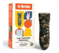 Meridian The Trimmer Original, rasoio elettrico da uomo, per peli pubici, petto, gambe e bikini, impermeabile e ricaricabile, stampa mimetica