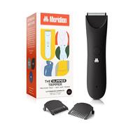 MERIDIAN Trimmer più sottile, Regolatore pubico e corpo, Depilazione bikini, Nessun graffio, Bruciatura da rasoio, Nessun incarnito, Design Ergonimico, Tecnologia bagnata/asciutta, Faretto a LED