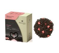 Meridiani® | Cupido Tè Nero Pesca e Fragola | Miscela Fruttata Tè Nero Cinese e Aromi Frutta - (80 Gr) | Miscela per Infusione