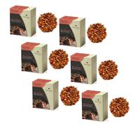 Meridiani® | Mela e Cannella Miscela per Infuso | Tisana Mela Cannella e Vaniglia Senza Caffeina - (6 x 80 Gr) | Miscela Fruttata Sapore Dolce Speziato