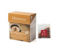 Meridiani® | Tisana Meraviglia d'Oltremare | Miscela Frutta e Fiori con Mela Citronella Arancia Zenzero Rosa Canina per Infusione - 15 Filtri