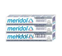 Meridol Dentifricio Gentle White Tripack 3 x 75 ml - Dentifricio