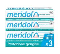 meridol Dentifricio Protezione Gengive con Ingrediente Antibatterico 3x75ml I Combatte le Cause dell'Irritazione e del Sanguinamento Occasionale delle Gengive I Con Fluoruro Amminico e Stannoso