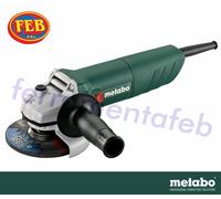 MERIGLIATRICE ANGOLARE FLEX PROFESSINALE 125 MM 750 W METABO W 750-125 601231000