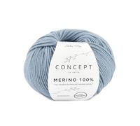 Merino 100% by Concept di Katia gomitoli da 50 grammi e 102 metri (94 - Tejano chiaro)