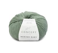 Merino BABY by Concept di Katia in gomitoli da 50 grammi e 165 metri. (157 - Salvia)