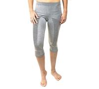 MERINO & MORE Biancheria intima termica da donna 3/4 grigio | S