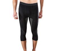 MERINO & MORE Funktionsunterhose 3/4 da uomo nero | XL