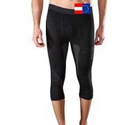 Merino & More Pantaloni termici da uomo a strato base - Leggings intimo 3/4