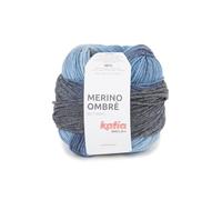 Merino OMBRÉ di Katia in gomitoli da 80 grammi e 192 metri (251 - Blu-Blu scuro)