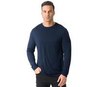 Merino Protect 100% Intimo Lana Merinos Uomo Morbide Canottiera Resistenza agli Odori Maglia Termica per Caccia E Escursionismo