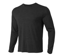 Merino Protect 100% Intimo Lana Merinos Uomo Morbide Canottiera Resistenza agli Odori Maglia Termica per Caccia E Escursionismo