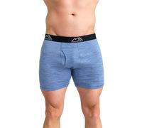 Merino.tech Boxer Uomo in Lana Merinos - 100% Intimo Termico Uomo Lana Merinos (1 Pack - 190 Deep Blue, L)