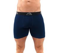Merino.tech Boxer Uomo in Lana Merinos - 100% Intimo Termico Uomo Lana Merinos (1 Pack - 190 Midnight Navy, XL)