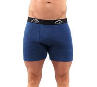Merino.tech Boxer Uomo in Lana Merinos - 100% Intimo Termico Uomo Lana Merinos (X-Large, 1 Pack - 170 Windsor Blue)