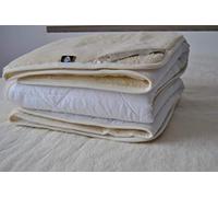 Merino Wool * DIAMOND * Coprimaterasso Coprimaterassi e protezioni lana merino naturale mattress topper pad underblanket (80_x_190_cm)