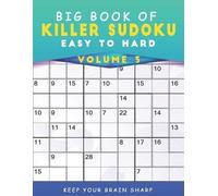 Merio Jackson Big Book Of Killer Sudoku Easy To Hard Volume 3 - 1000 (Tascabile)