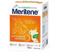 Meritene Active Senior Nutrition Shake Gusto Vaniglia Ricco di Fibre 14 Buste - Integratore nutrizionale