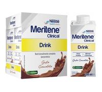 Meritene Clinical Drink Integratore Nutrizionale Iperproteico Gusto Cioccolato 4x200ml