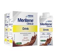 Nestlé Meritene Clinical Drink Integratore nutrizionale iperproteico gusto cioccolato 4x200 ml